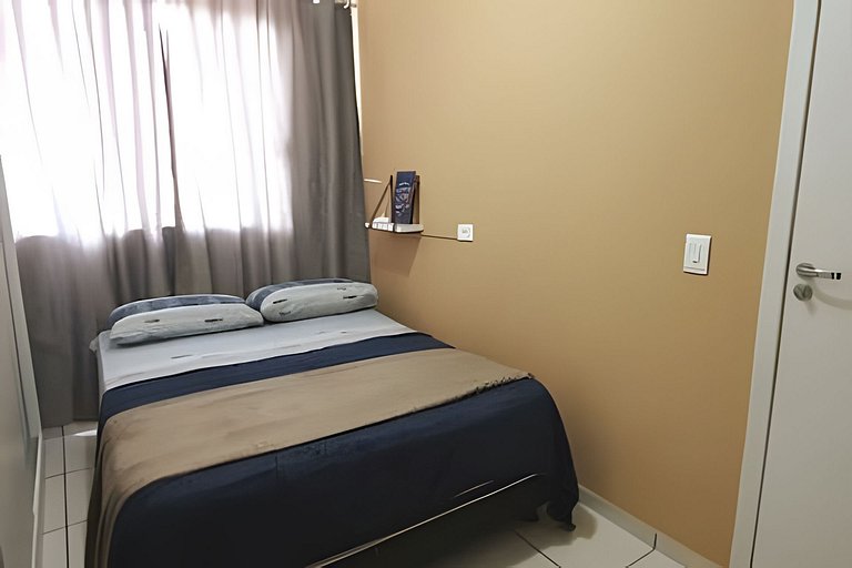 Tranquilidade em Apto com Ar Condicionado