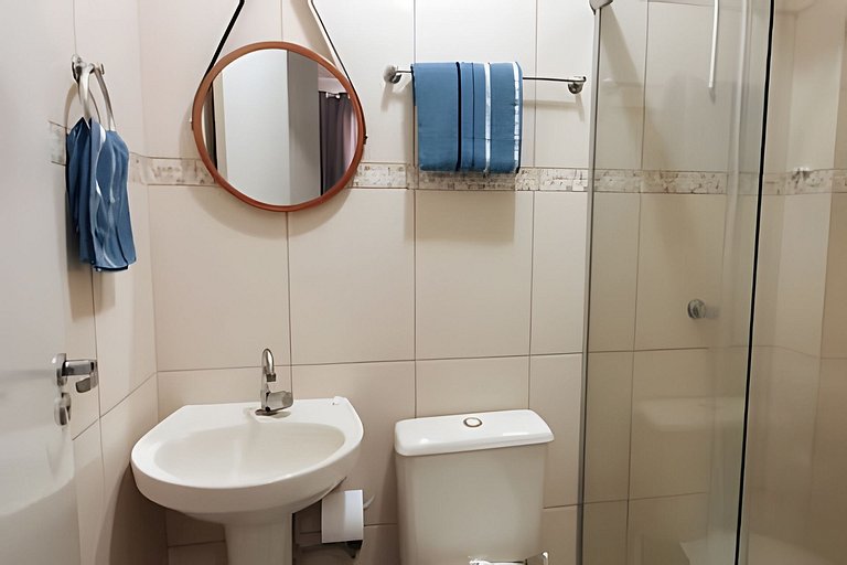Tranquilidade em Apto com Ar Condicionado