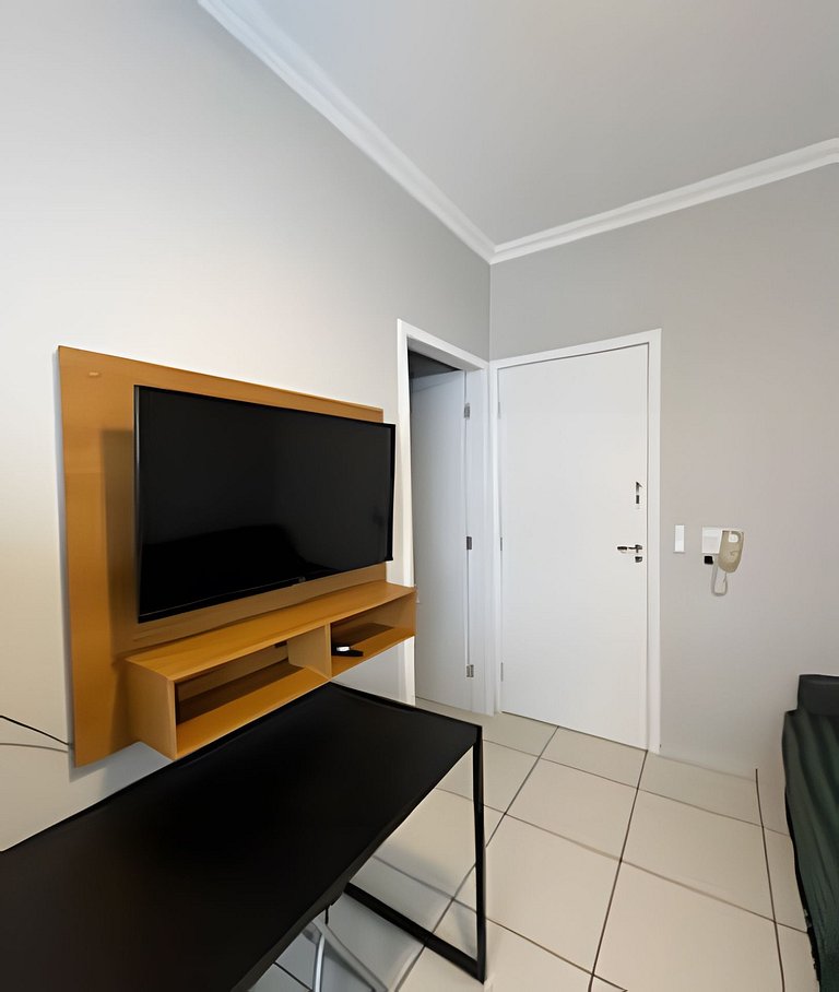 Apto mobiliado e bem localizado!